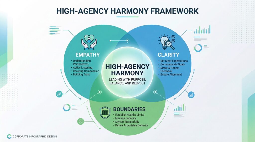 Framework for empathy, clarity, boundaries.