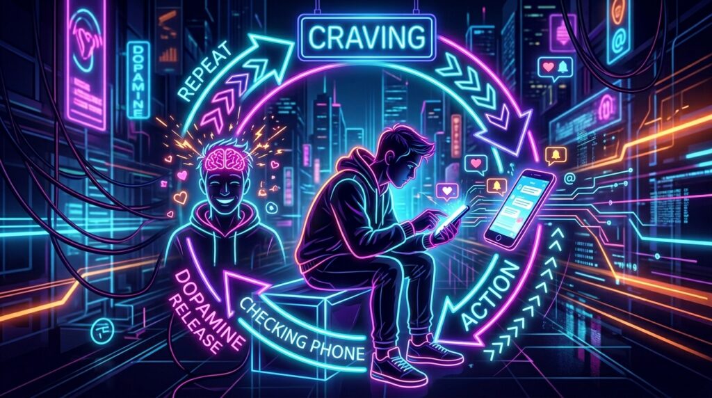 dopamine loop multitasking myth productivity illusion