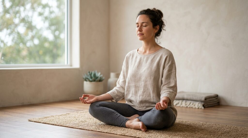 breathing technique for brain fog relief