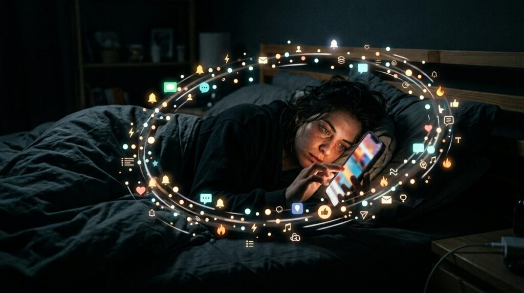 digital dopamine loop brain fog cause