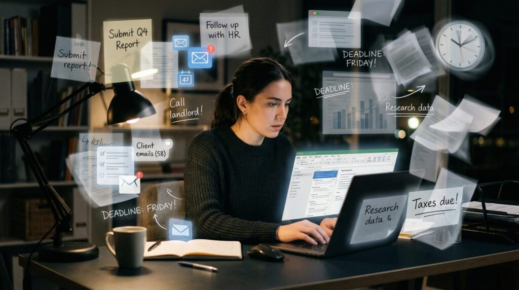 Person working while 202604041051