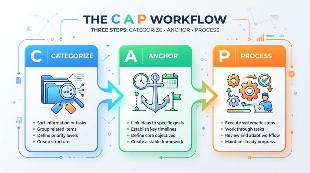 cap protocol how to stop overthinking steps