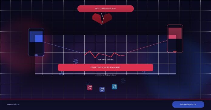social media impact on relationships - couple destroyed by phone addiction in 2026