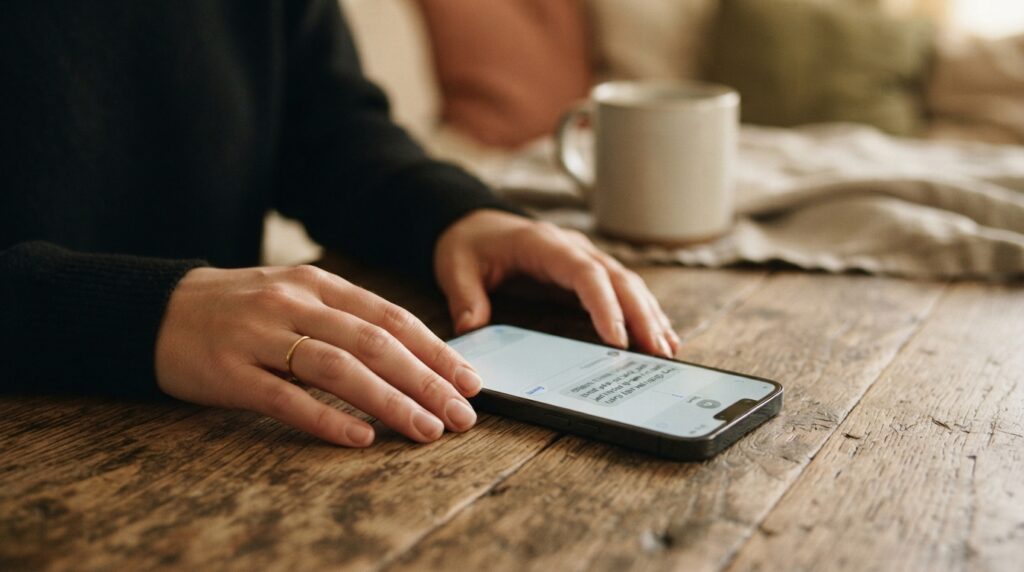 person hesitating before a difficult conversation avoiding difficult conversations